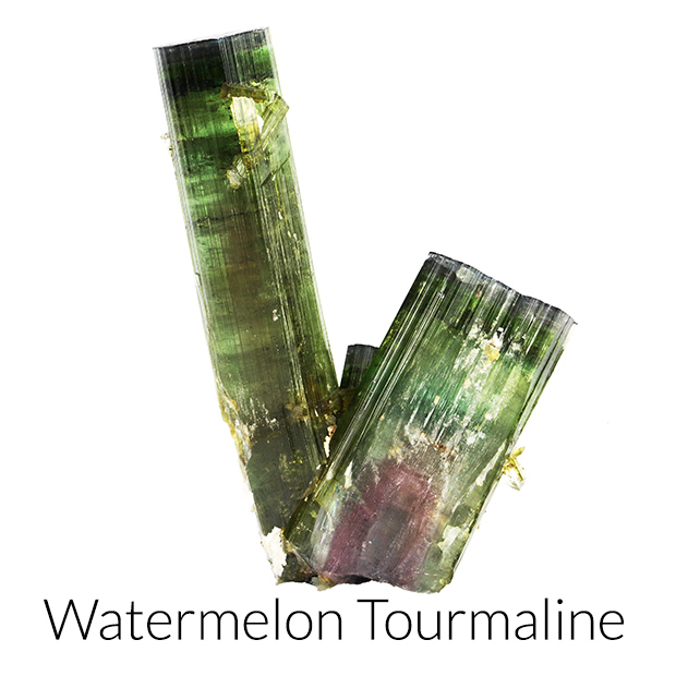Watermelon Tourmaline Crystal Healing Stone