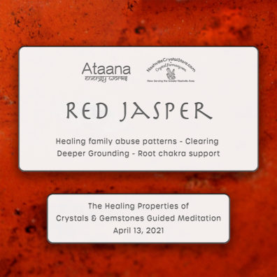 Ataana Method Nashville Crystal Store Red Jasper Guided Meditation