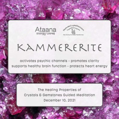 Ataana Method Nashville Crystal Store Kammererite Guided Meditation