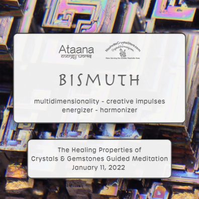 The Bismuth Guided Meditation supports your self-healing and the healing of humanity and will prepare you to confidently move into the new energies.