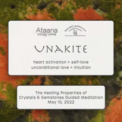 Ataana Method Nashville Crystal Store Unakite Guided Meditation