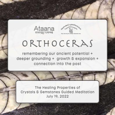 Ataana Method Nashville Crystal Store Orthoceras Guided Meditation