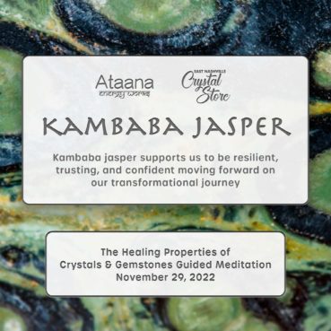 Ataana Method Nashville Crystal Store Kambaba Jasper Guided Meditation