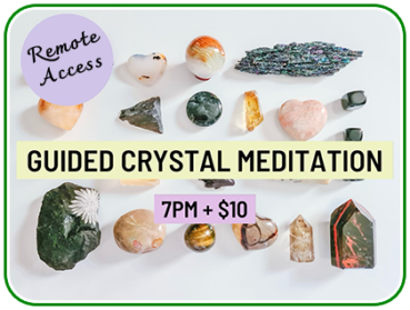 Guided Crystal Meditation Remote Access