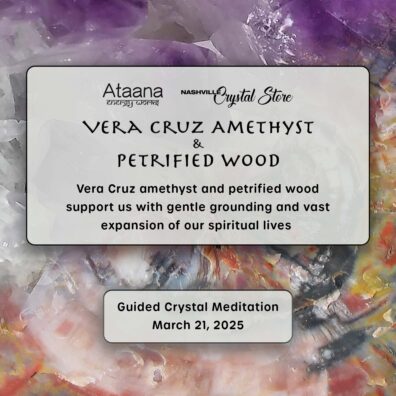Ataana Method Nashville Crystal Store Vera Cruz Amethyst & Petrified Wood Guided Meditation
