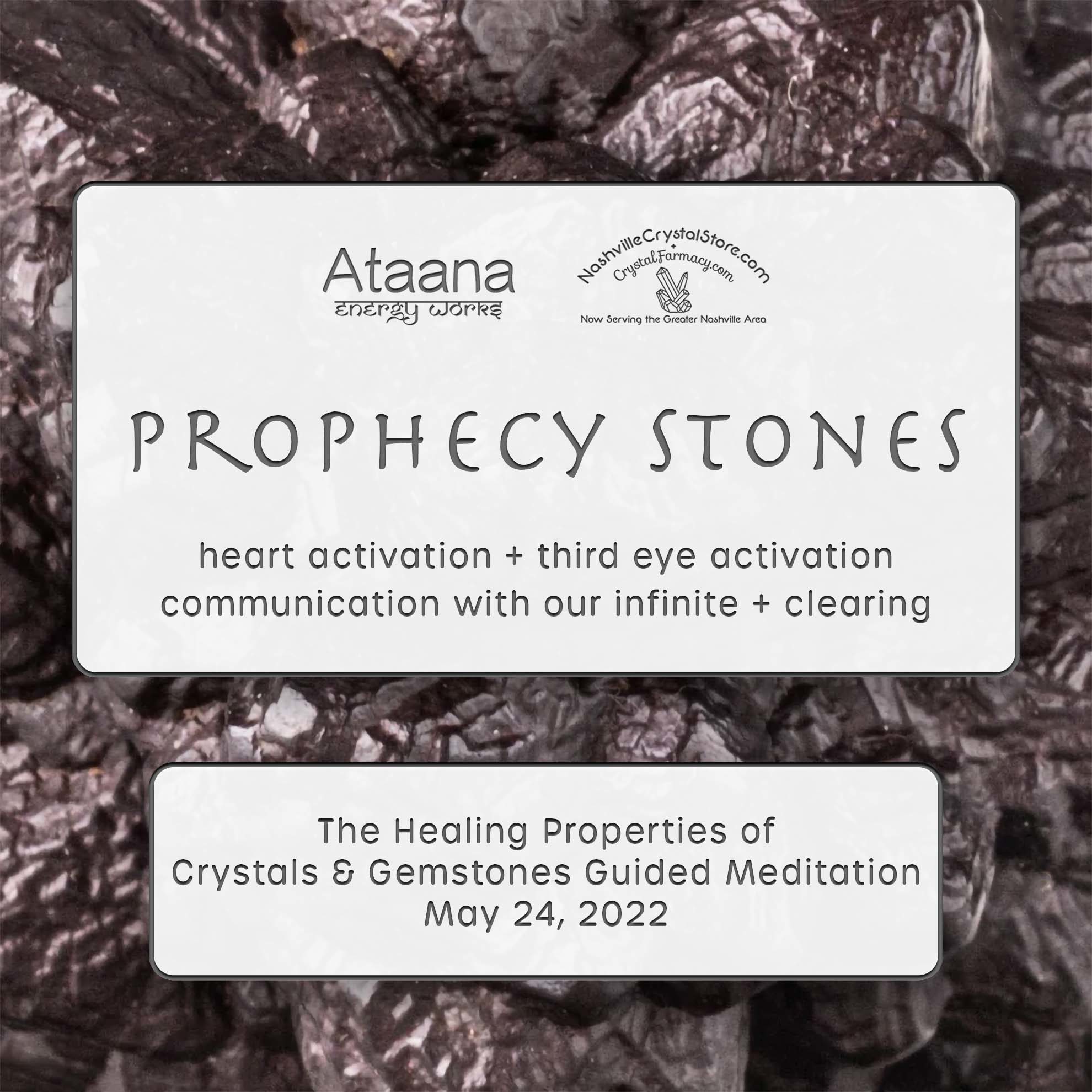 Ataana Method Nashville Crystal Store Prophecy Stone Guided Meditation