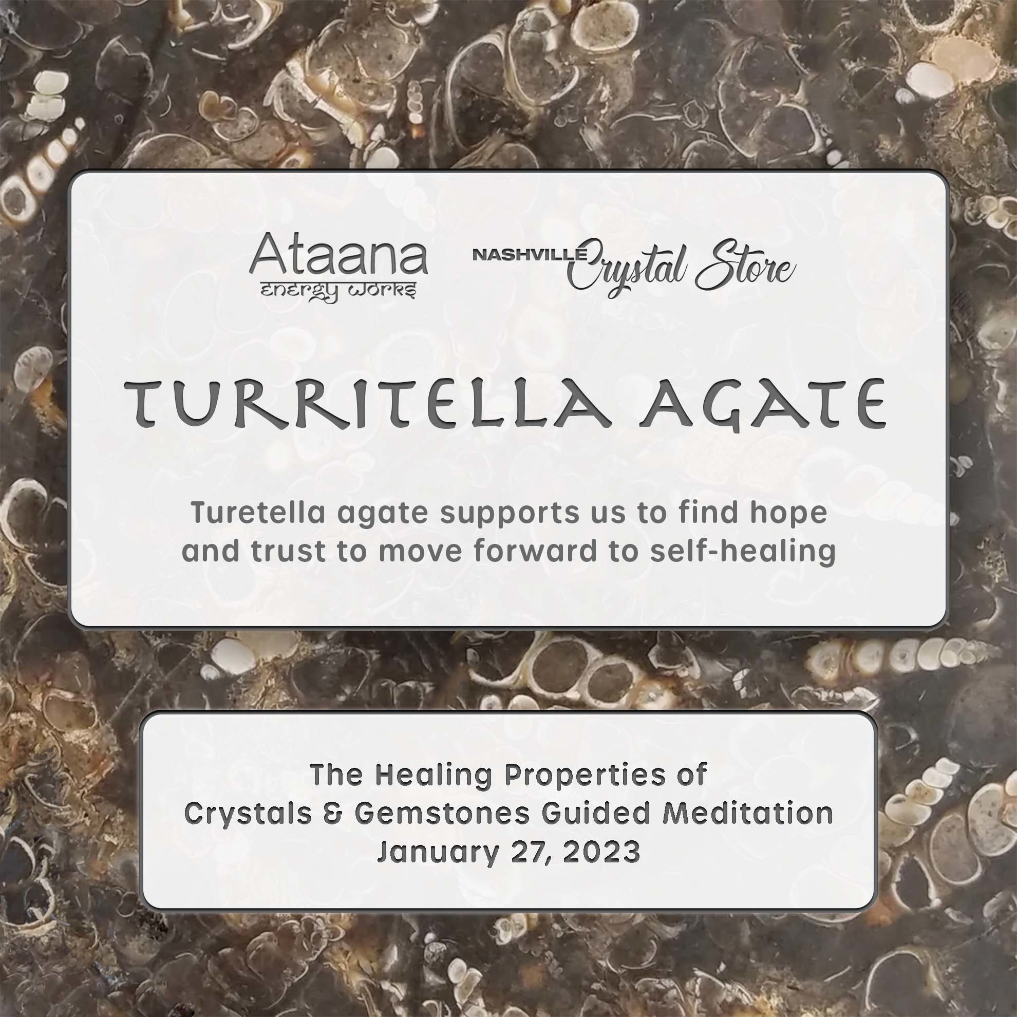 Ataana Method Nashville Crystal Store Turritella Agate Guided Meditation